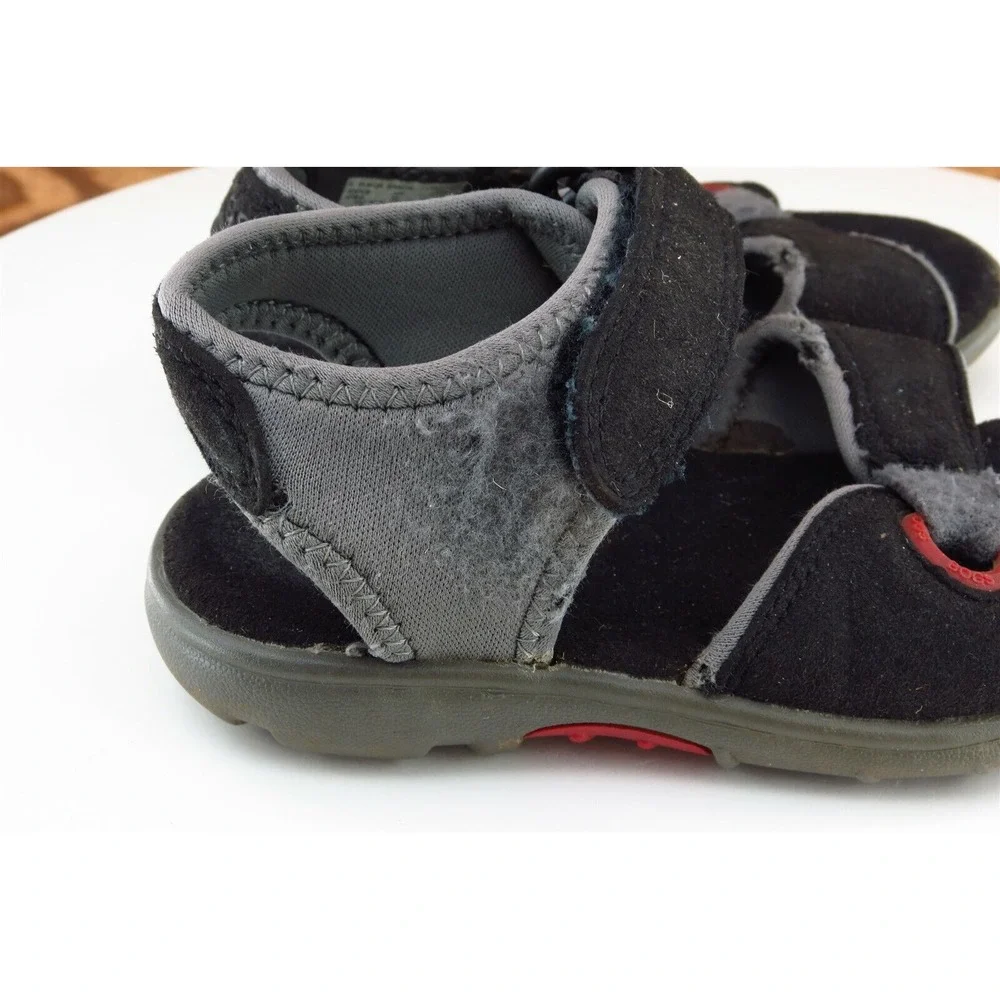 Bogs Toddler Boys 10 Medium Black Sport Fabric‎ Yukon